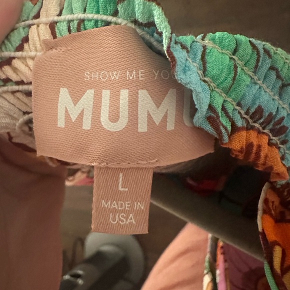 Show Me Your MuMu Claire Mini Dress in Flower Market - Picture 6 of 6